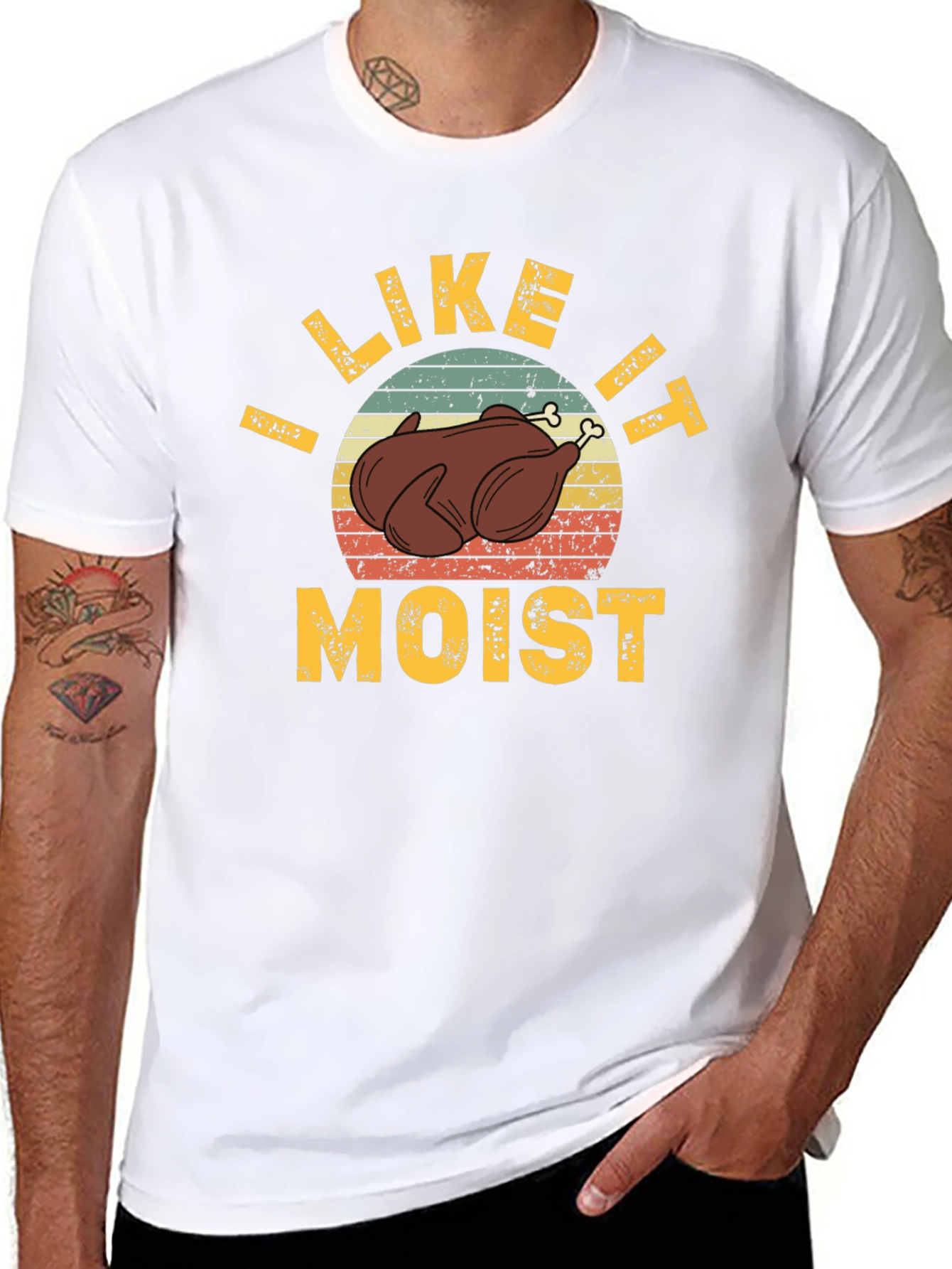 I Like it Moist Thanksgiving T-Shirt