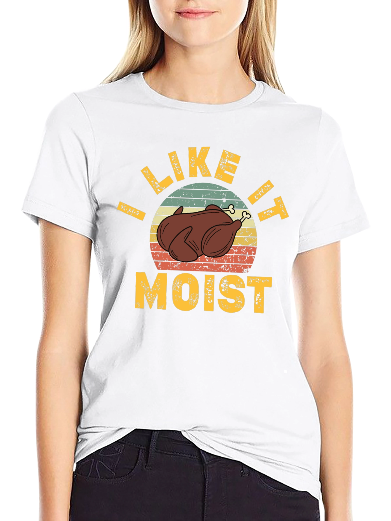 I Like it Moist Thanksgiving T-Shirt