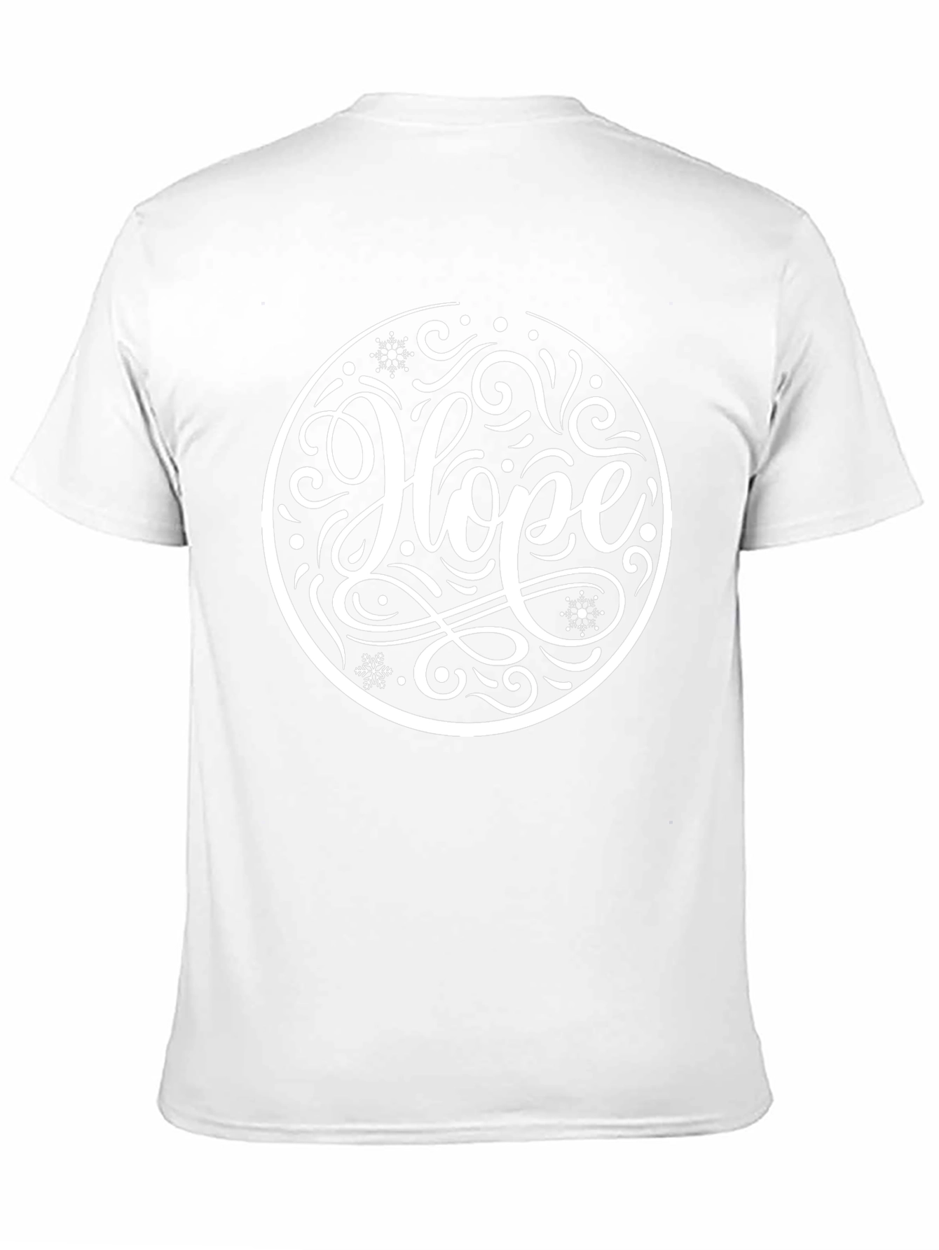 Hope Graphic Tee - Black Holiday Shirt