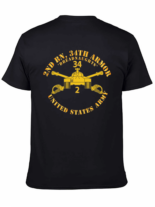 2nd BN 34th Armor Dreadnaughts T-Shirt - US Army