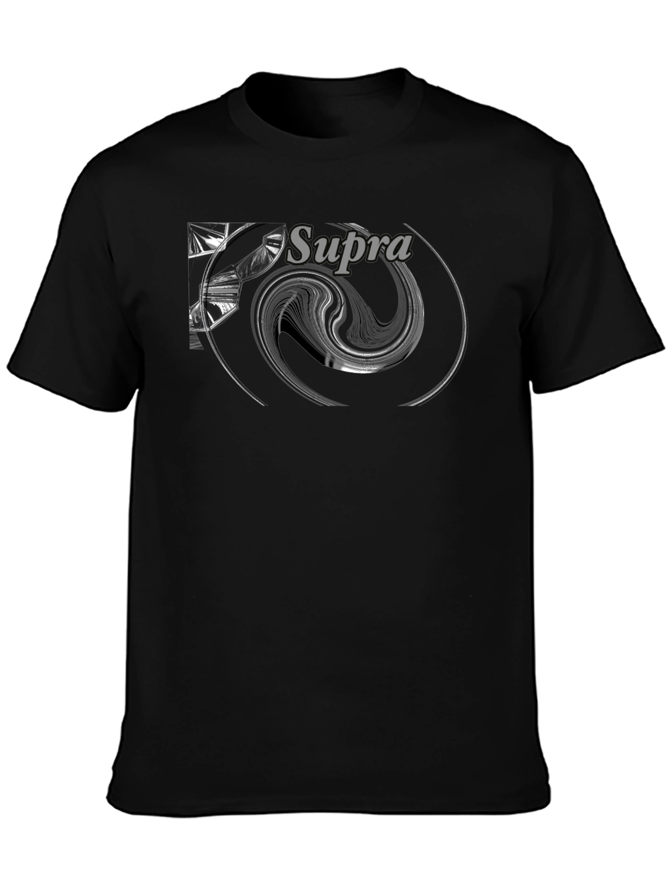 Supra Graphic Tee - Mens Black T-Shirt