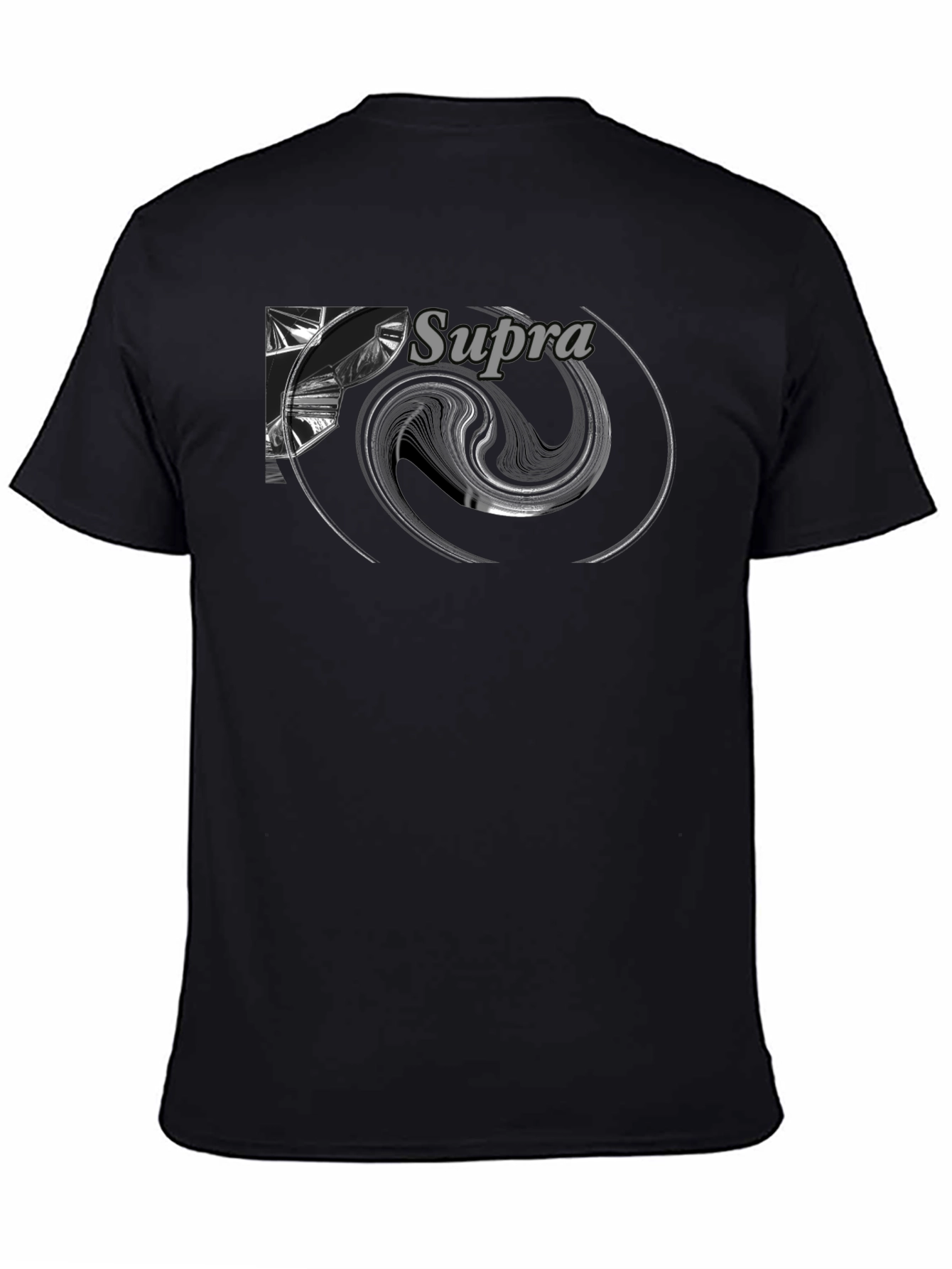 Supra Graphic Tee - Mens Black T-Shirt