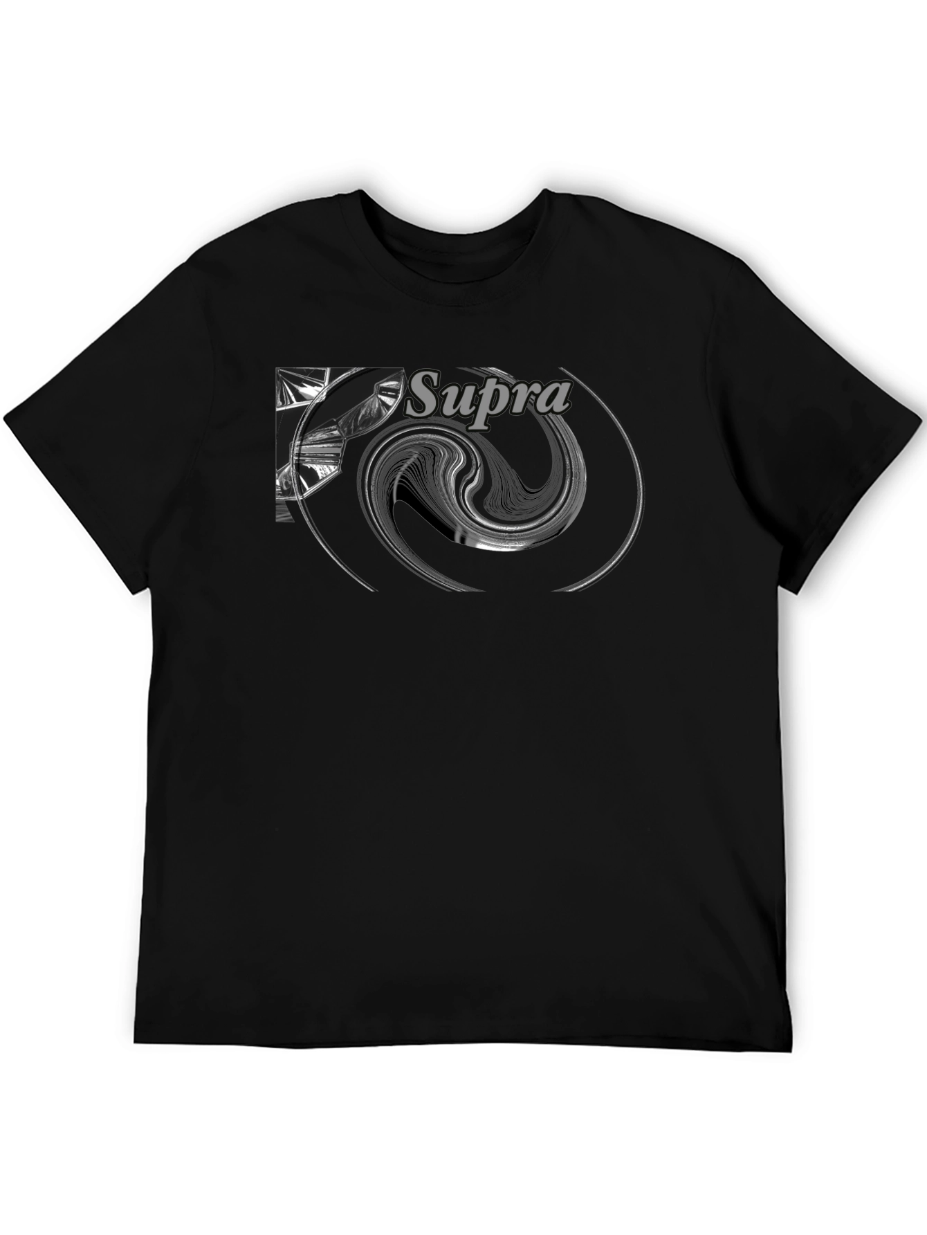 Supra Graphic Tee - Mens Black T-Shirt