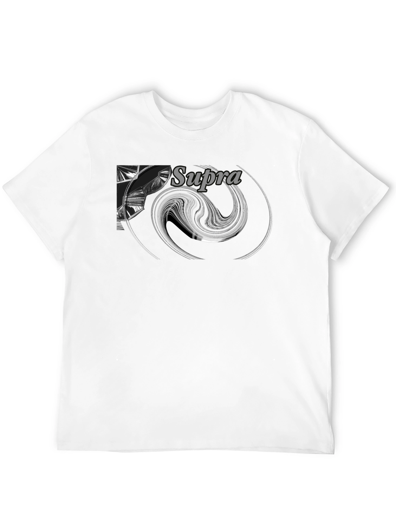 Supra Graphic Tee - Mens Black T-Shirt