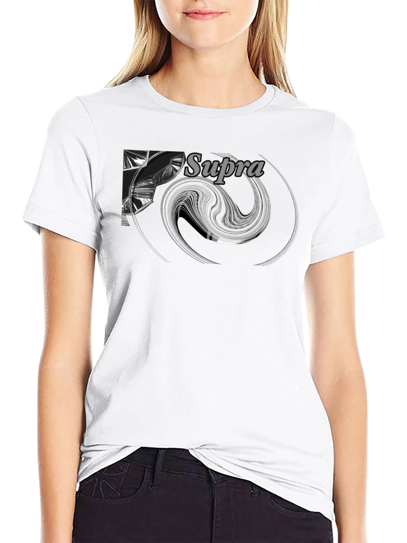 Supra Graphic Tee - Mens Black T-Shirt