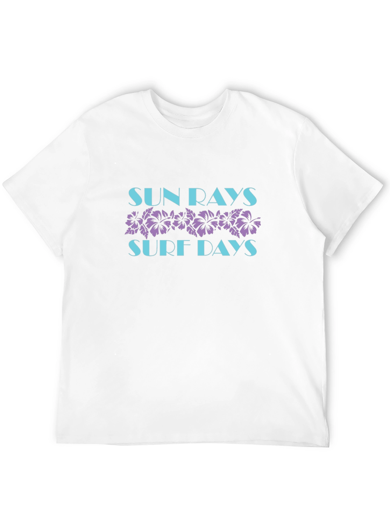 Sun Rays Surf Days Graphic Tee - Black