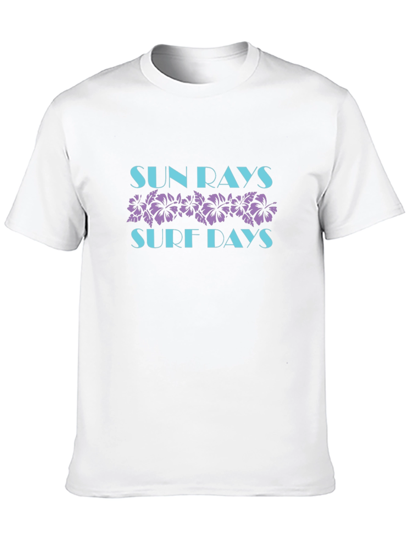 Sun Rays Surf Days Graphic Tee - Black