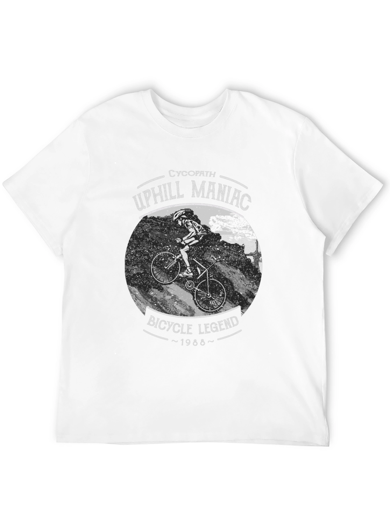 Uphill Maniac Bicycle Legend T-Shirt