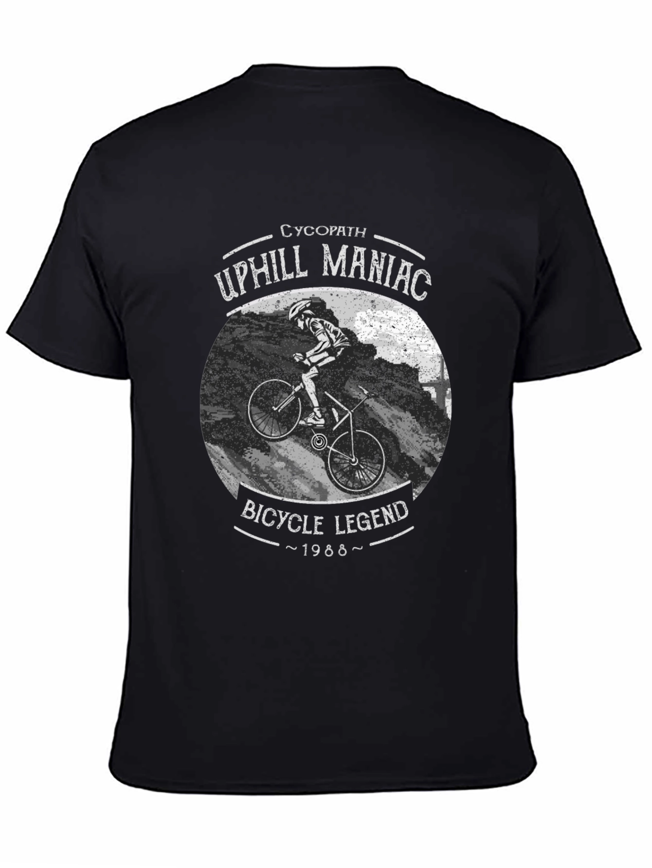 Uphill Maniac Bicycle Legend T-Shirt