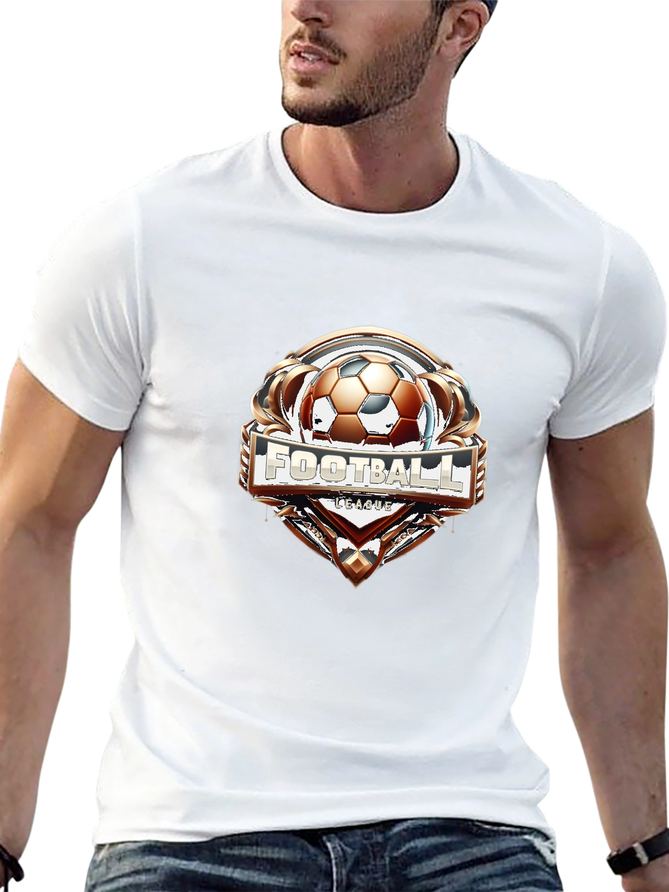Football League Graphic T-Shirt