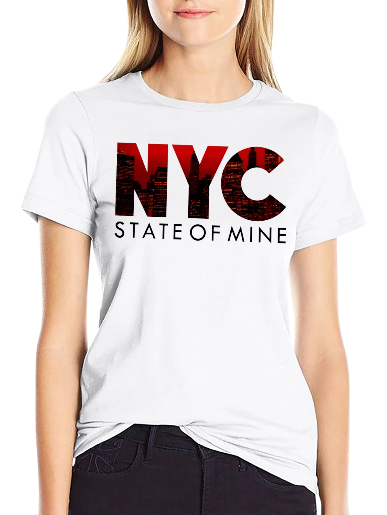 NYC State of Mind Black Graphic Tee