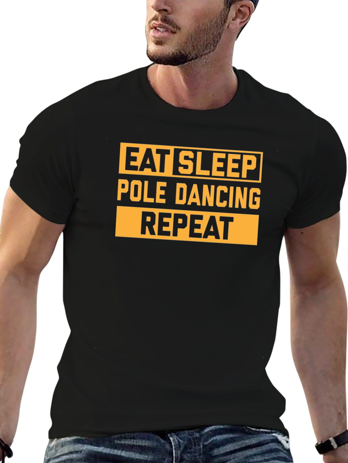 Eat Sleep Pole Dancing Repeat T-Shirt
