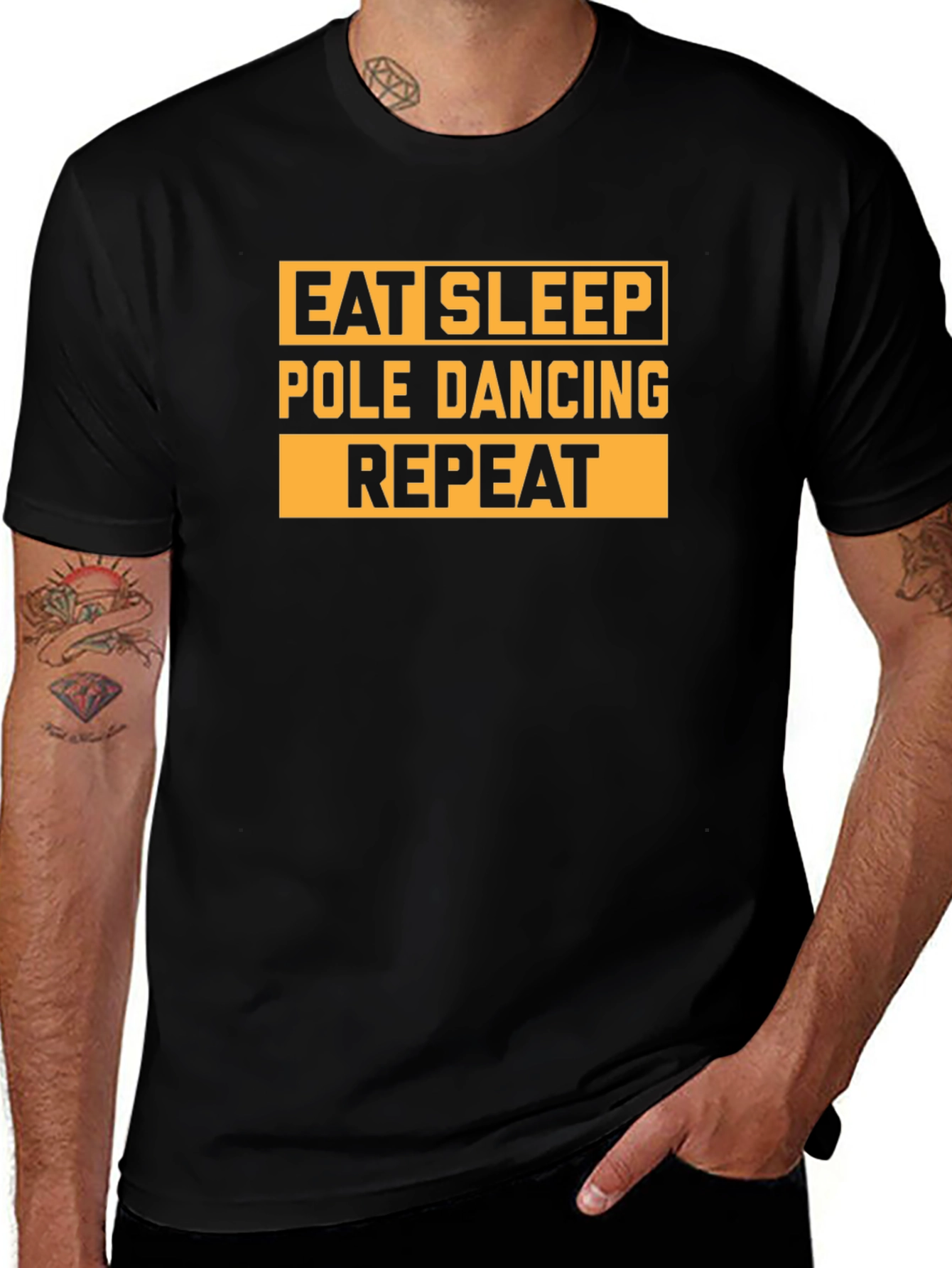 Eat Sleep Pole Dancing Repeat T-Shirt