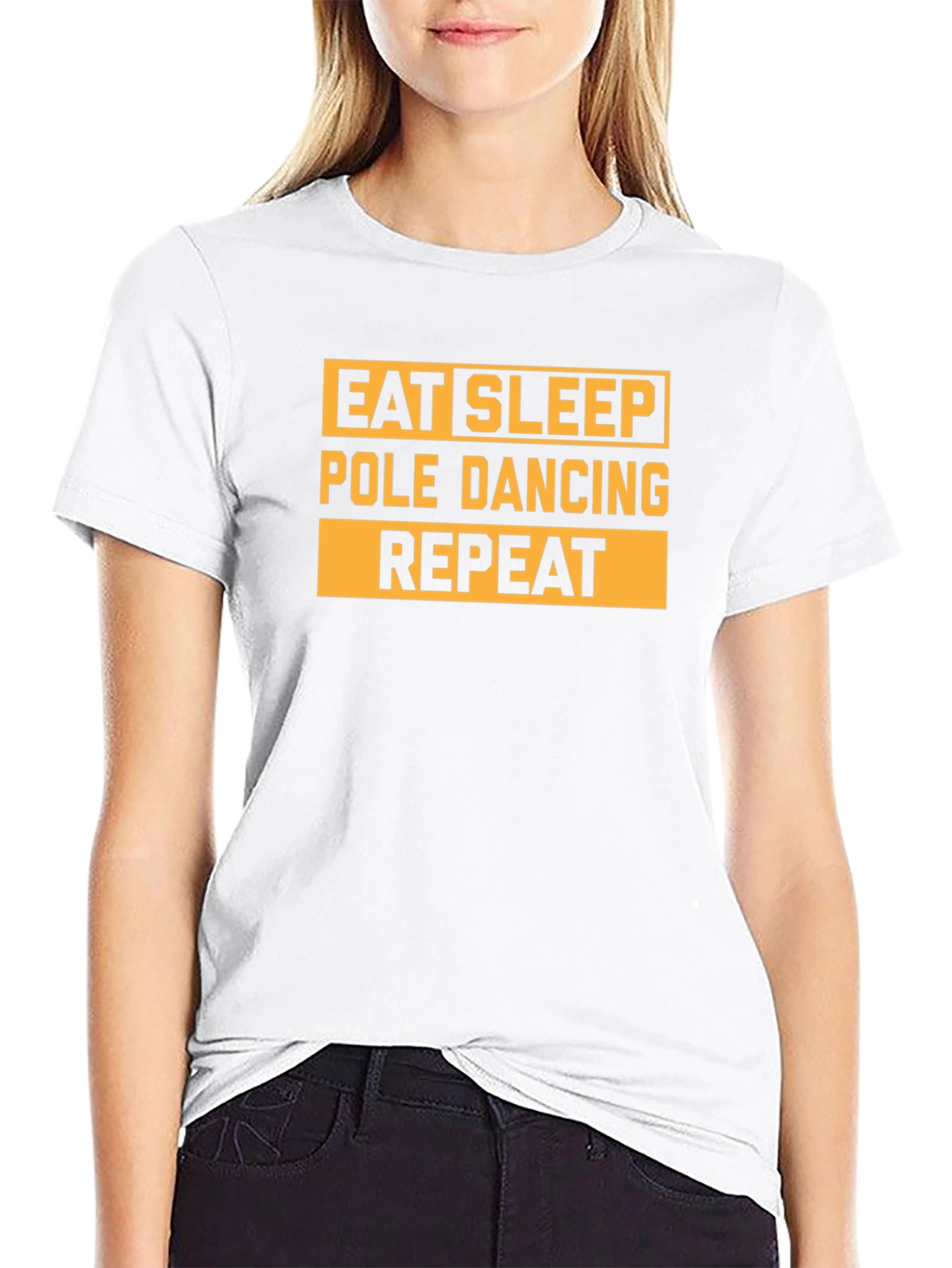 Eat Sleep Pole Dancing Repeat T-Shirt