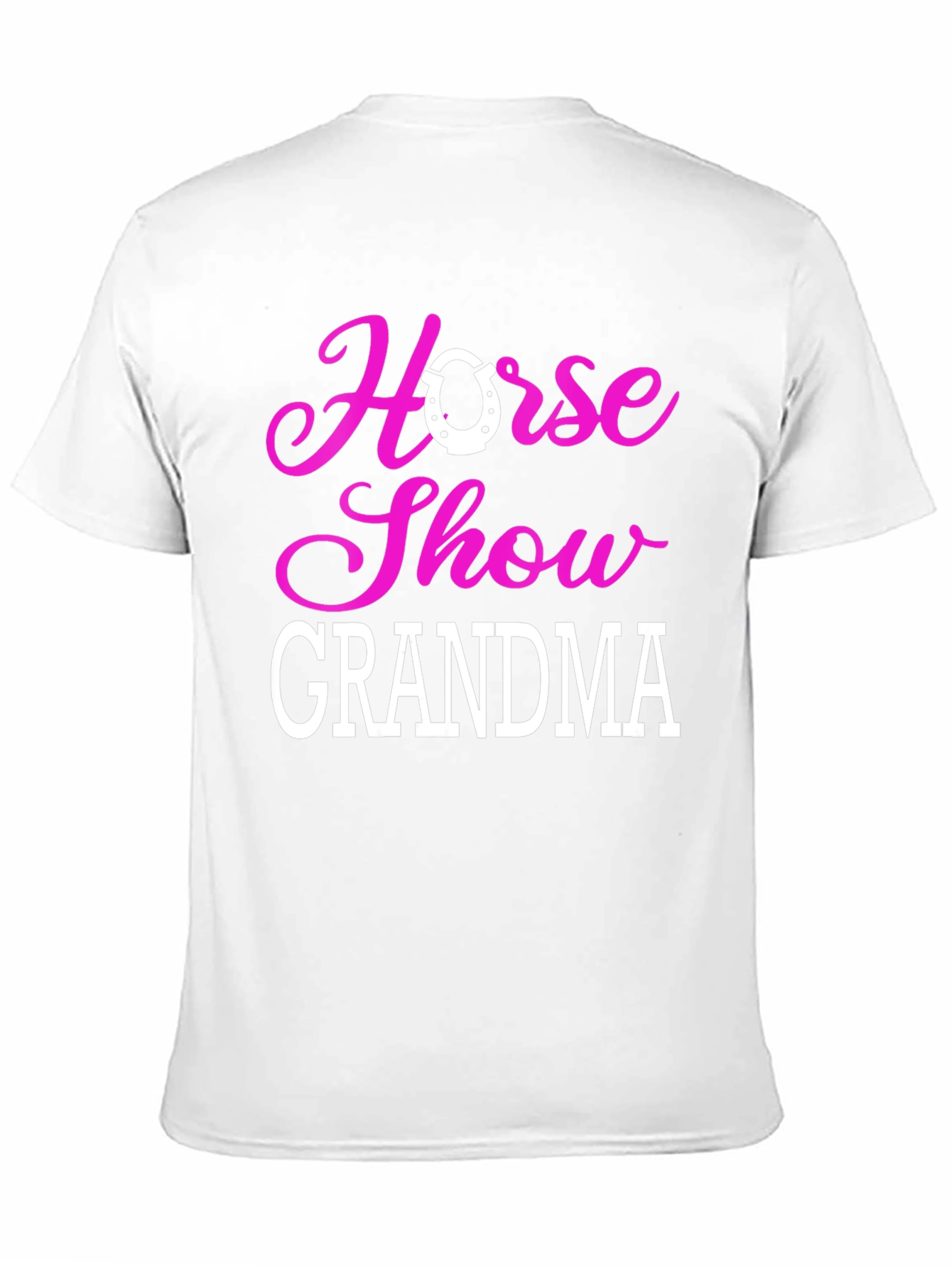 Horse Show Grandma T-Shirt - Equestrian Gift