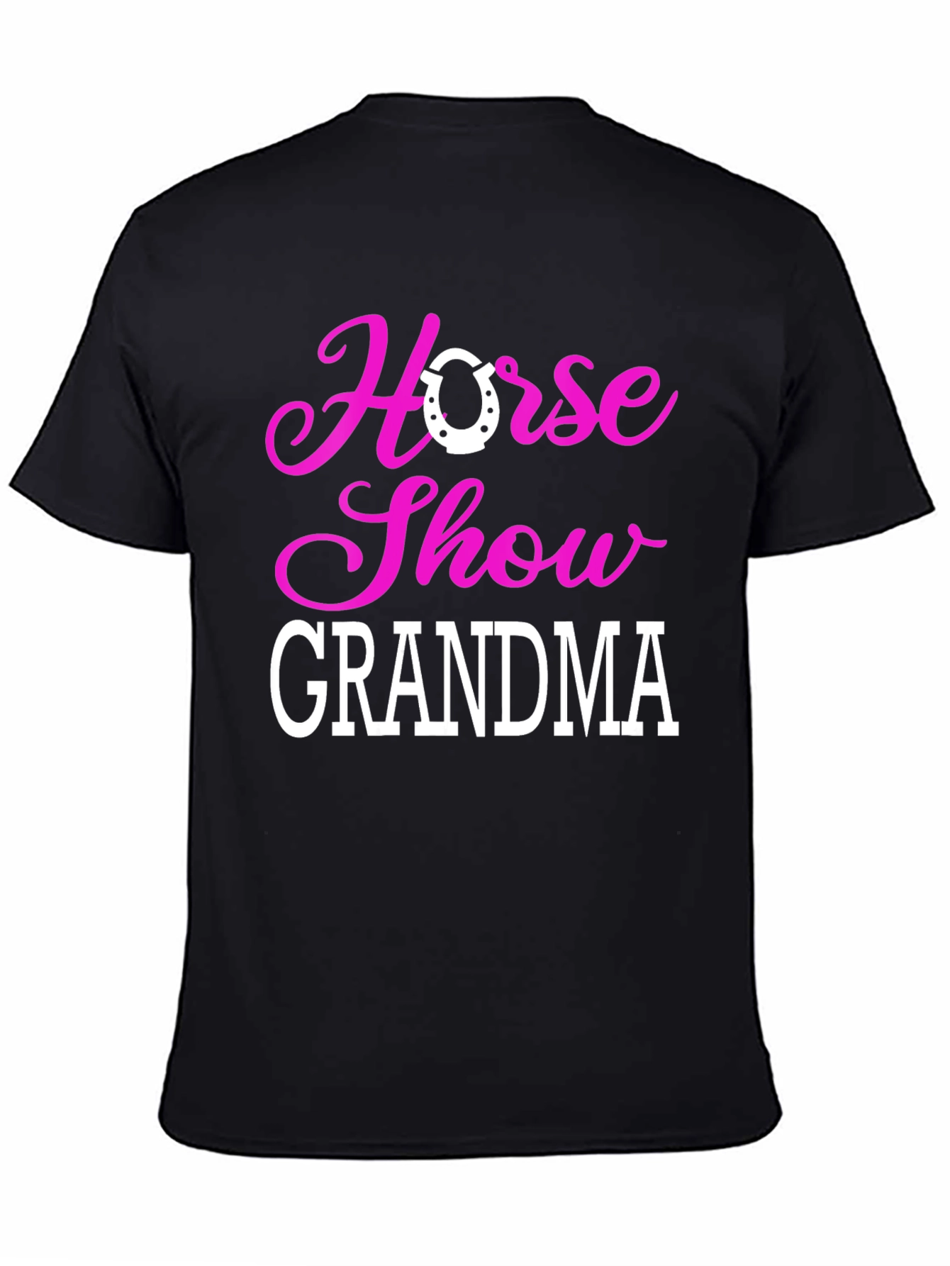 Horse Show Grandma T-Shirt - Equestrian Gift