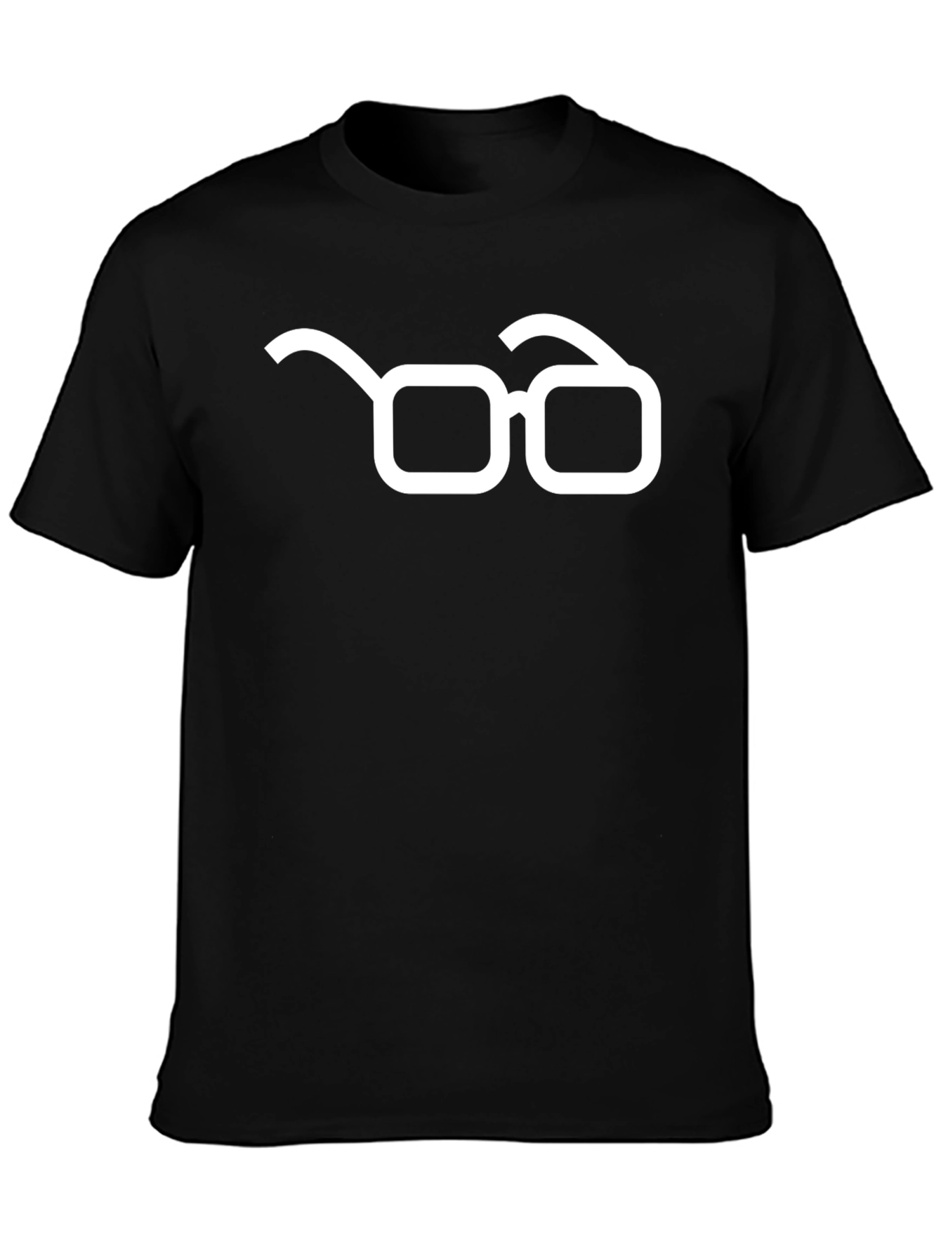 Retro Glasses Graphic Tee - Classic Style