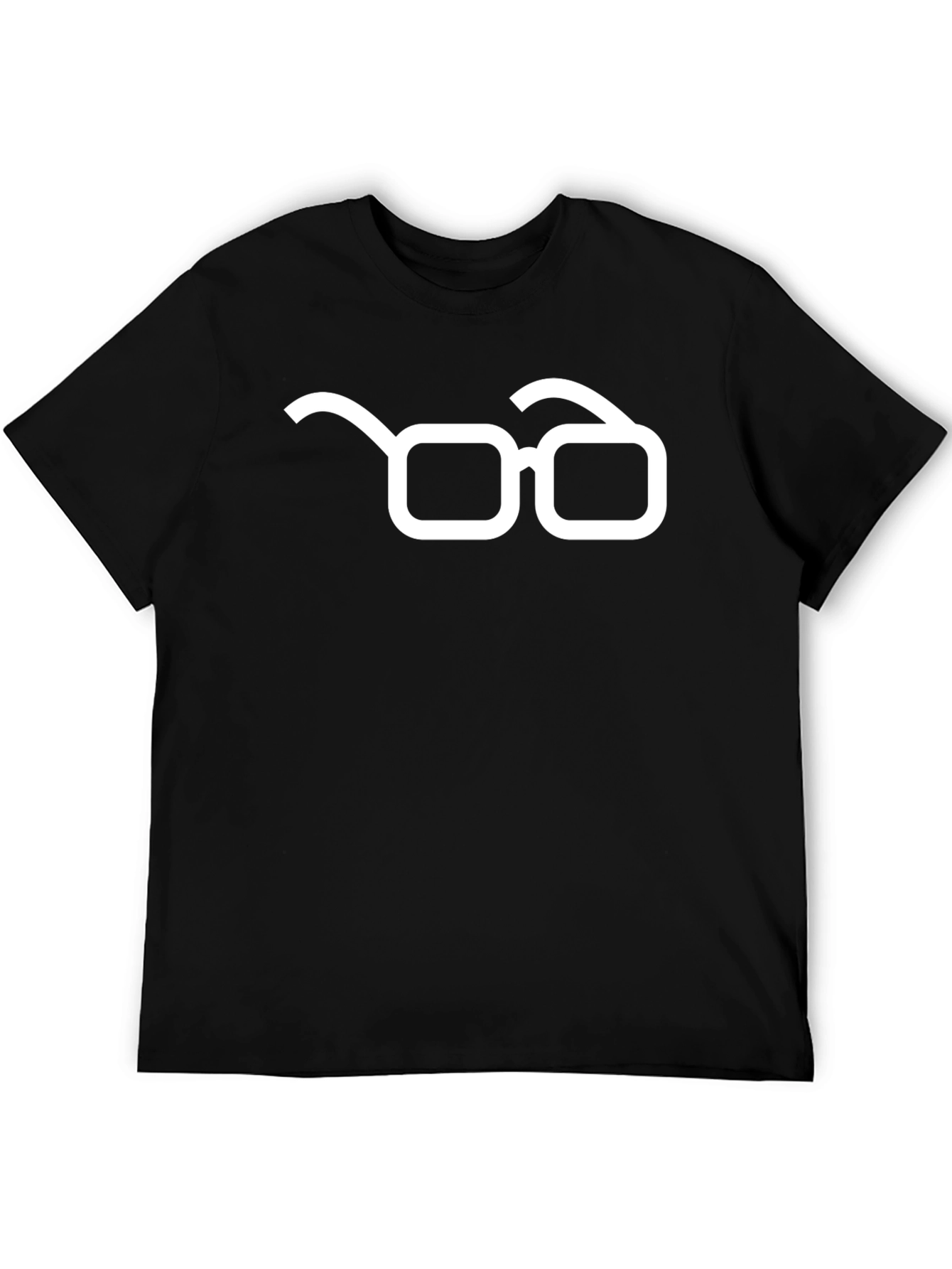 Retro Glasses Graphic Tee - Classic Style