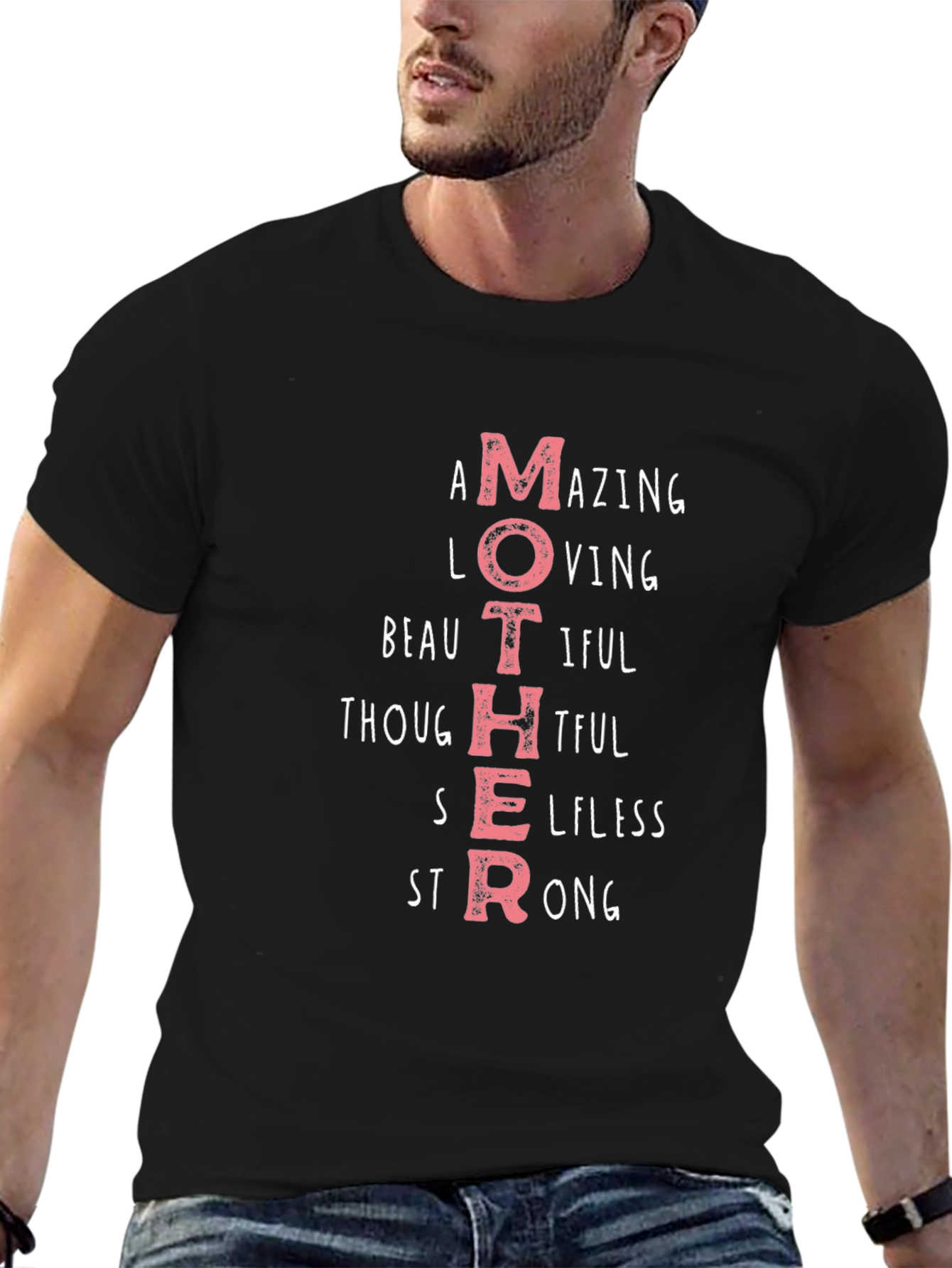 Mother Tee - Amazing Loving Beautiful Strong