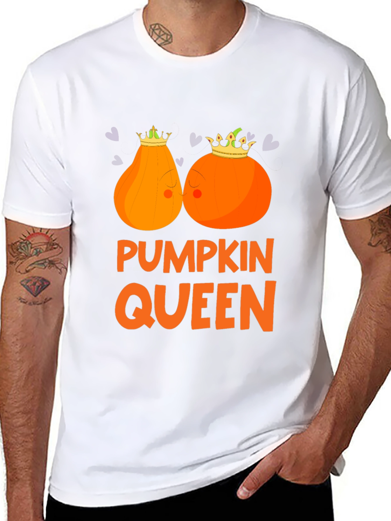 Pumpkin Queen Black Graphic Tee