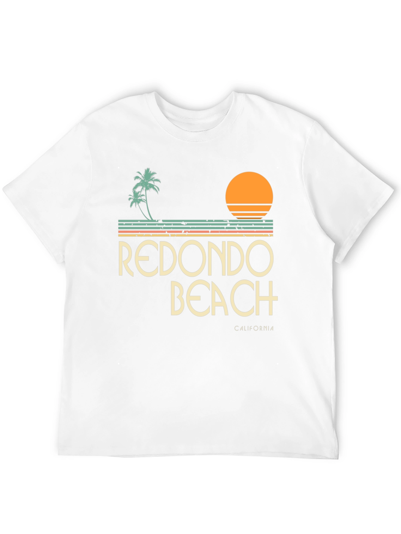 Redondo Beach California Retro T-Shirt