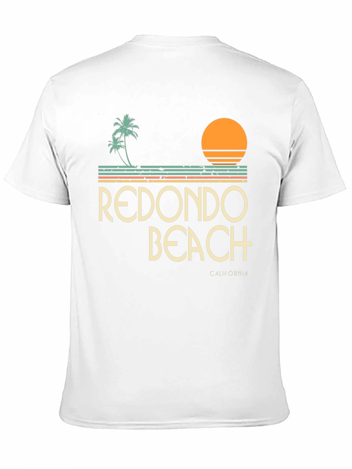 Redondo Beach California Retro T-Shirt