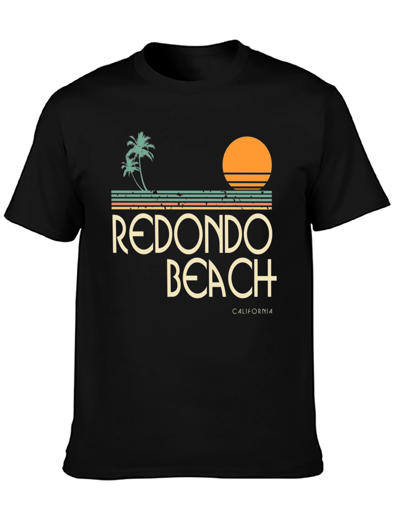 Redondo Beach California Retro T-Shirt