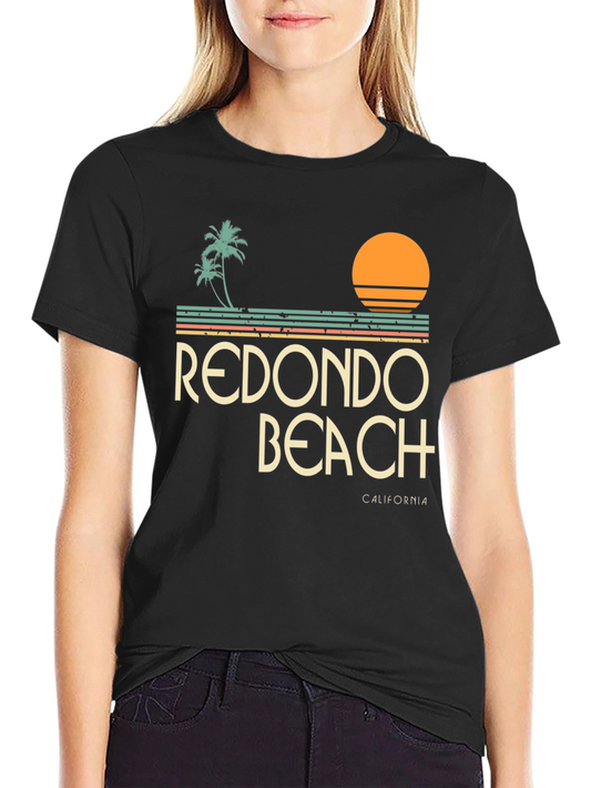 Redondo Beach California Retro T-Shirt