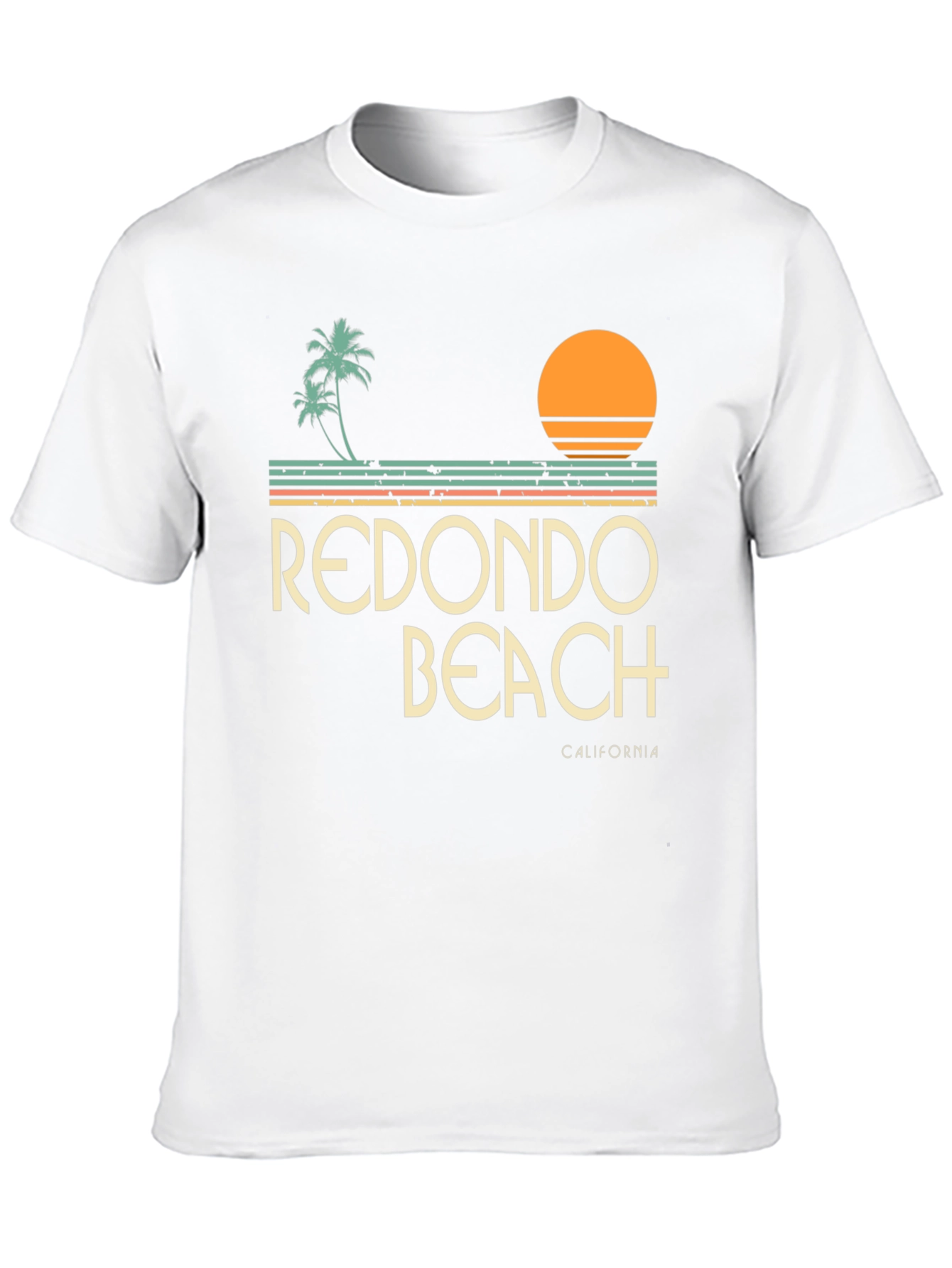 Redondo Beach California Retro T-Shirt