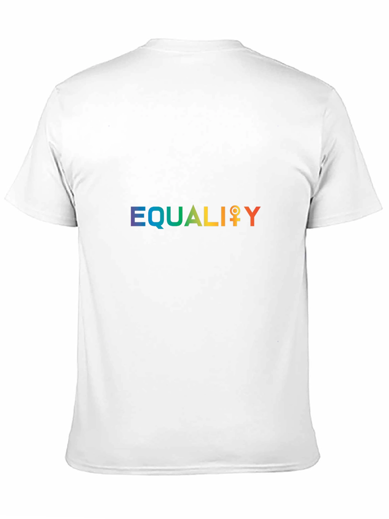Equality Rainbow Graphic Tee - Black