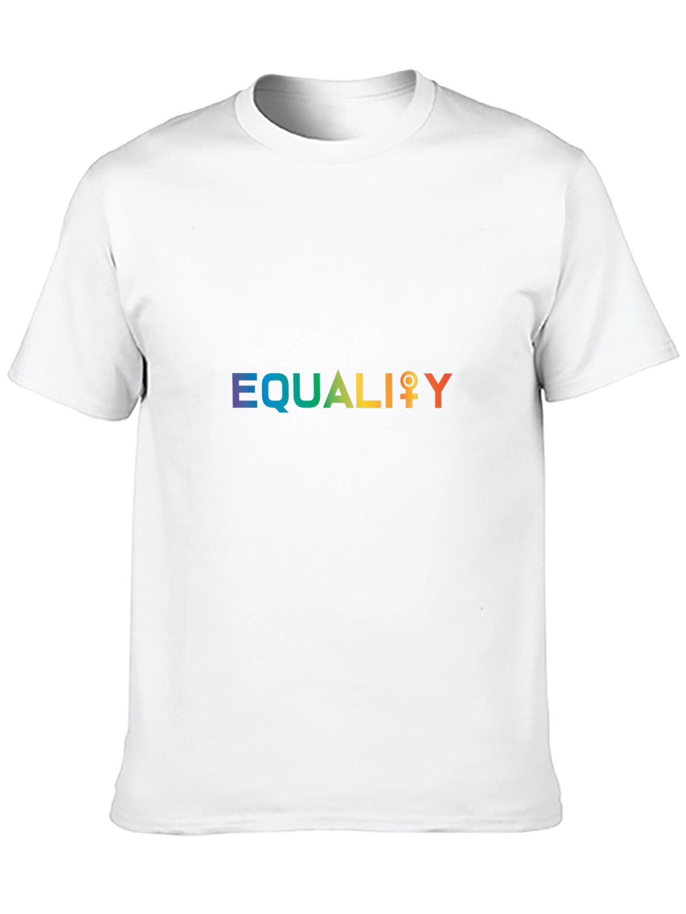 Equality Rainbow Graphic Tee - Black