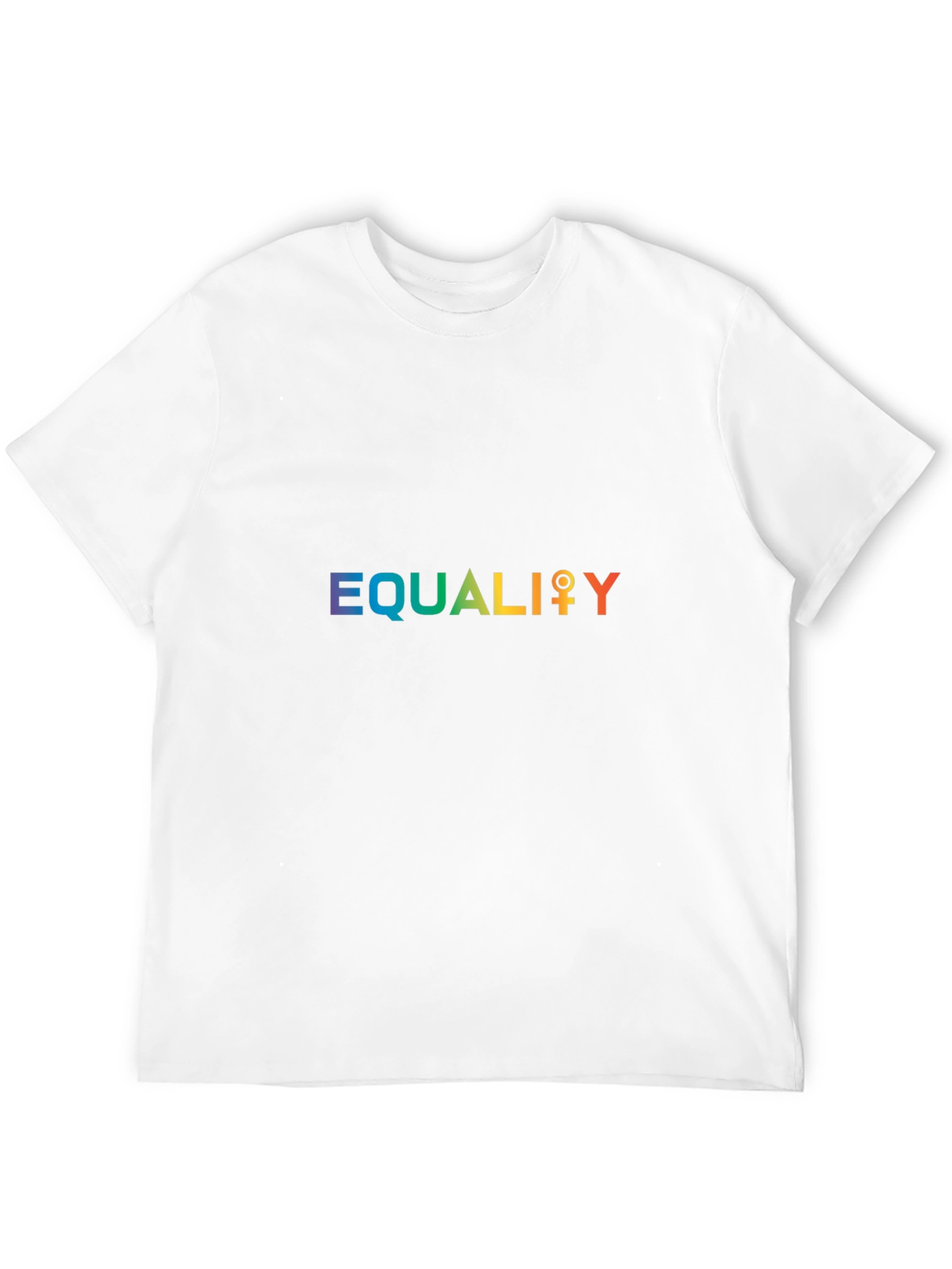 Equality Rainbow Graphic Tee - Black