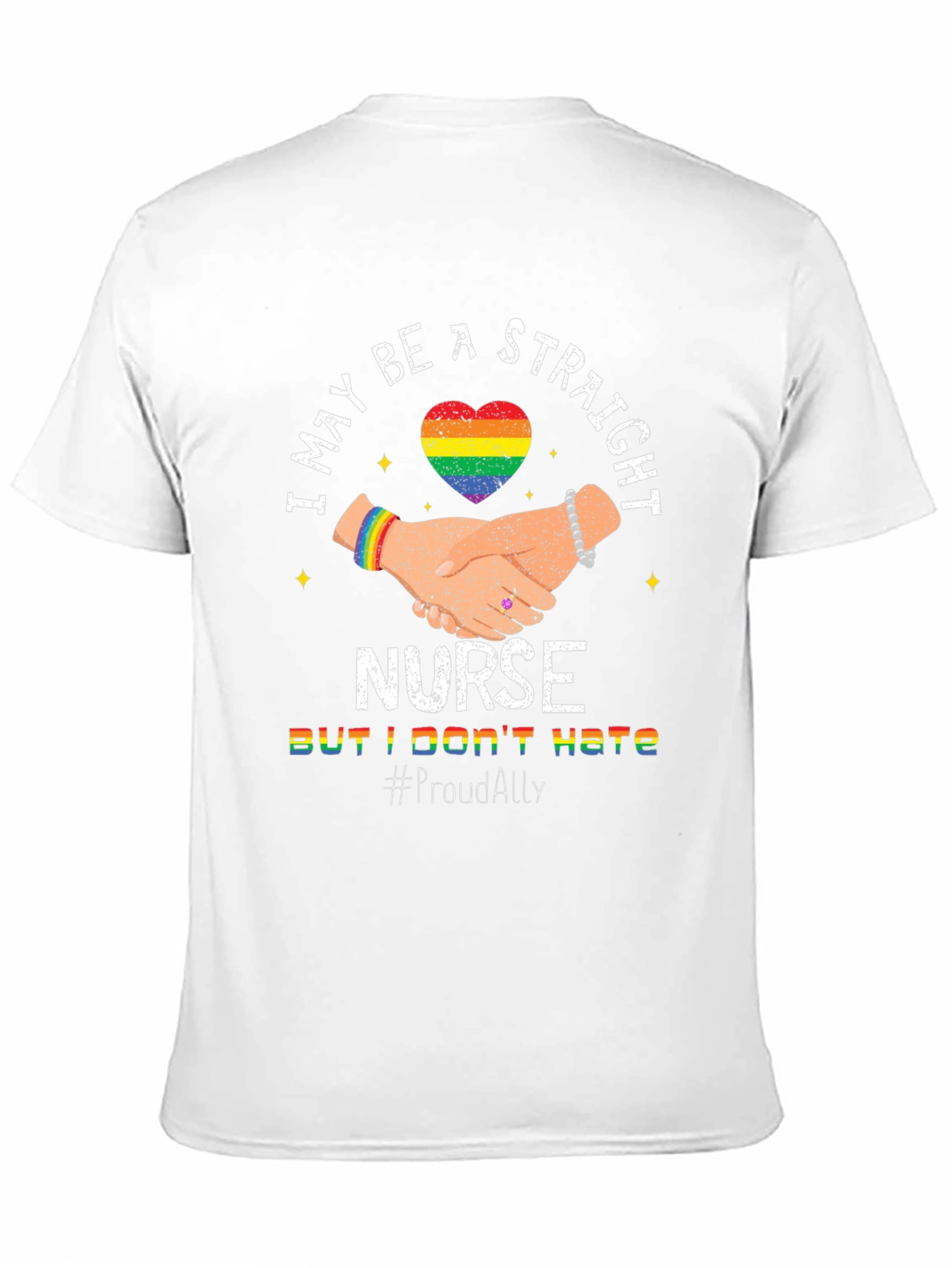 Straight Nurse Pride Ally T-Shirt