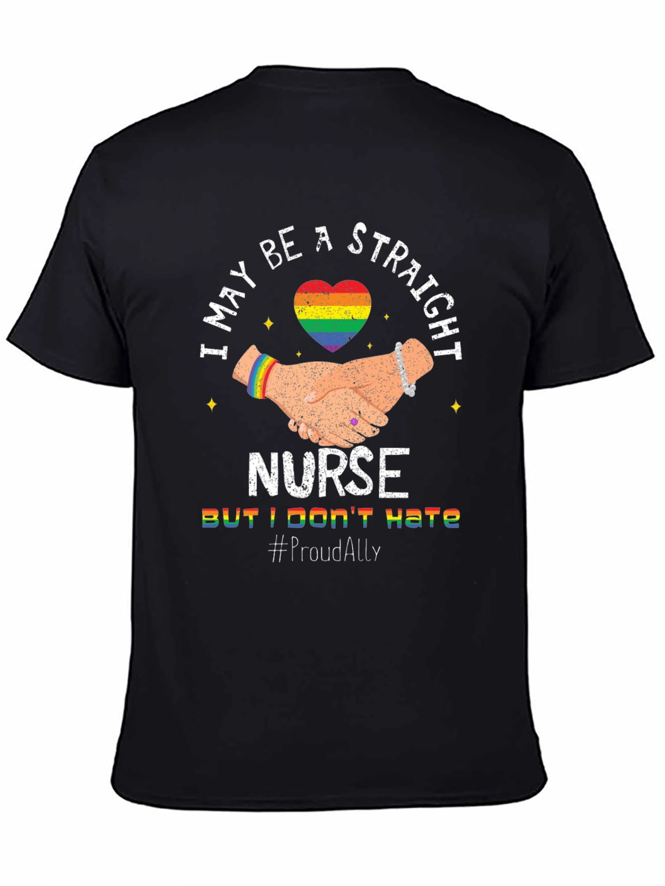 Straight Nurse Pride Ally T-Shirt