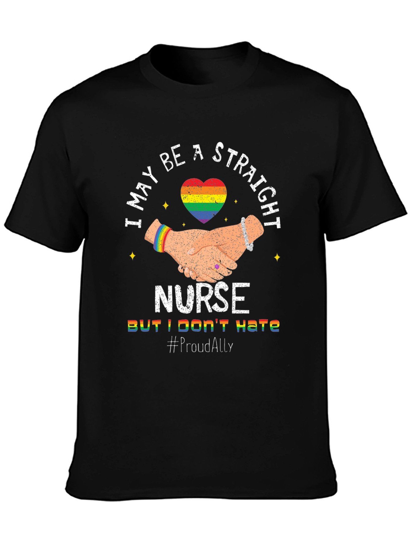 Straight Nurse Pride Ally T-Shirt