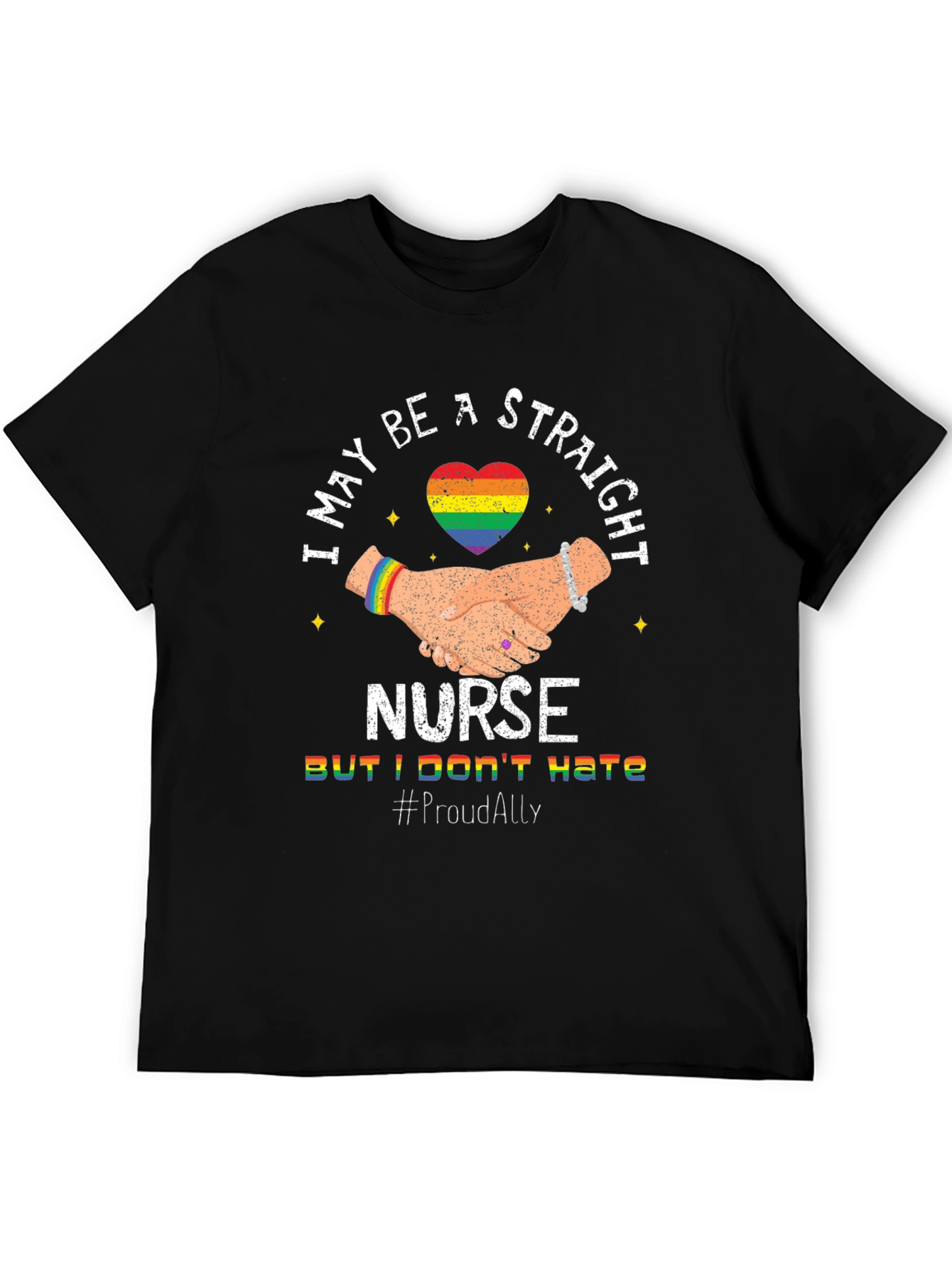 Straight Nurse Pride Ally T-Shirt