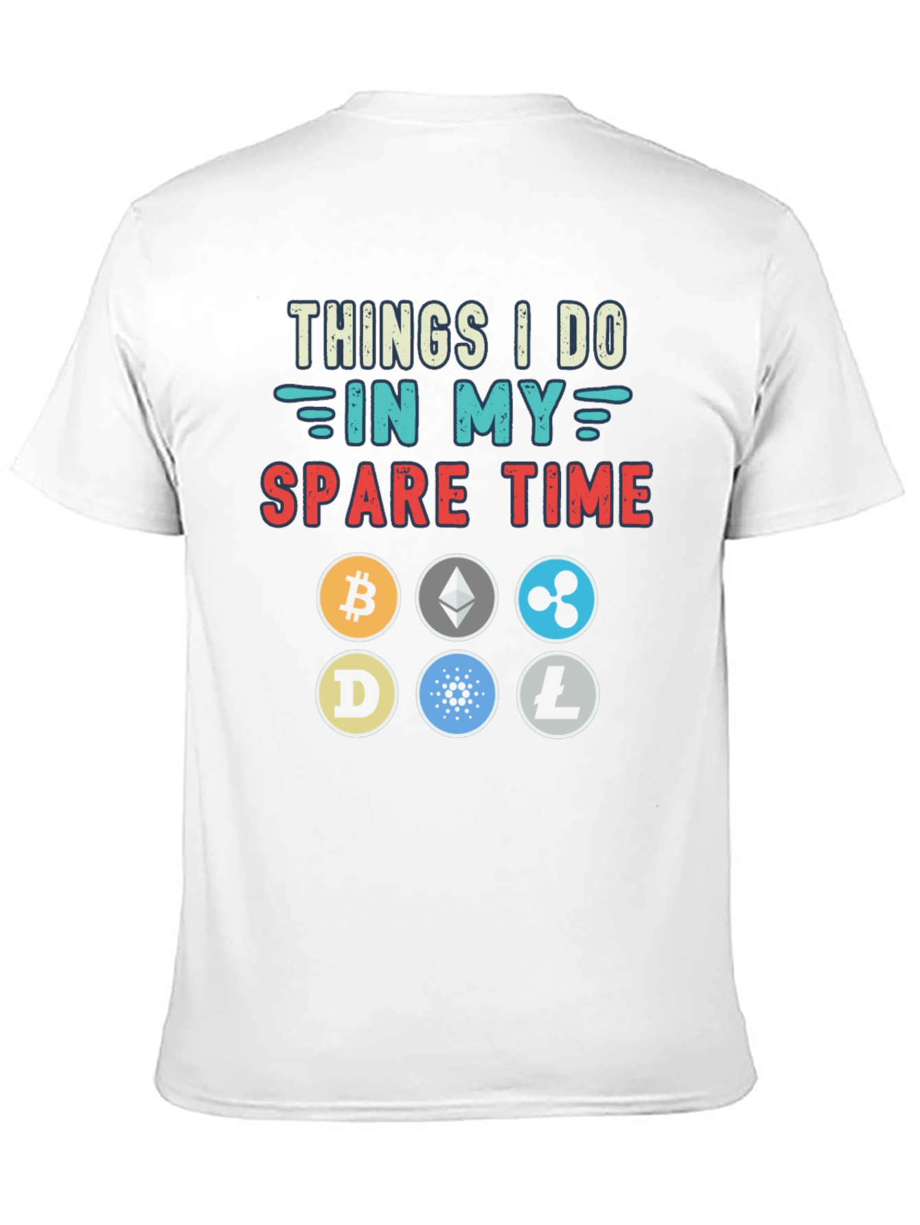 Crypto Lover T-Shirt - Spare Time Hobbies