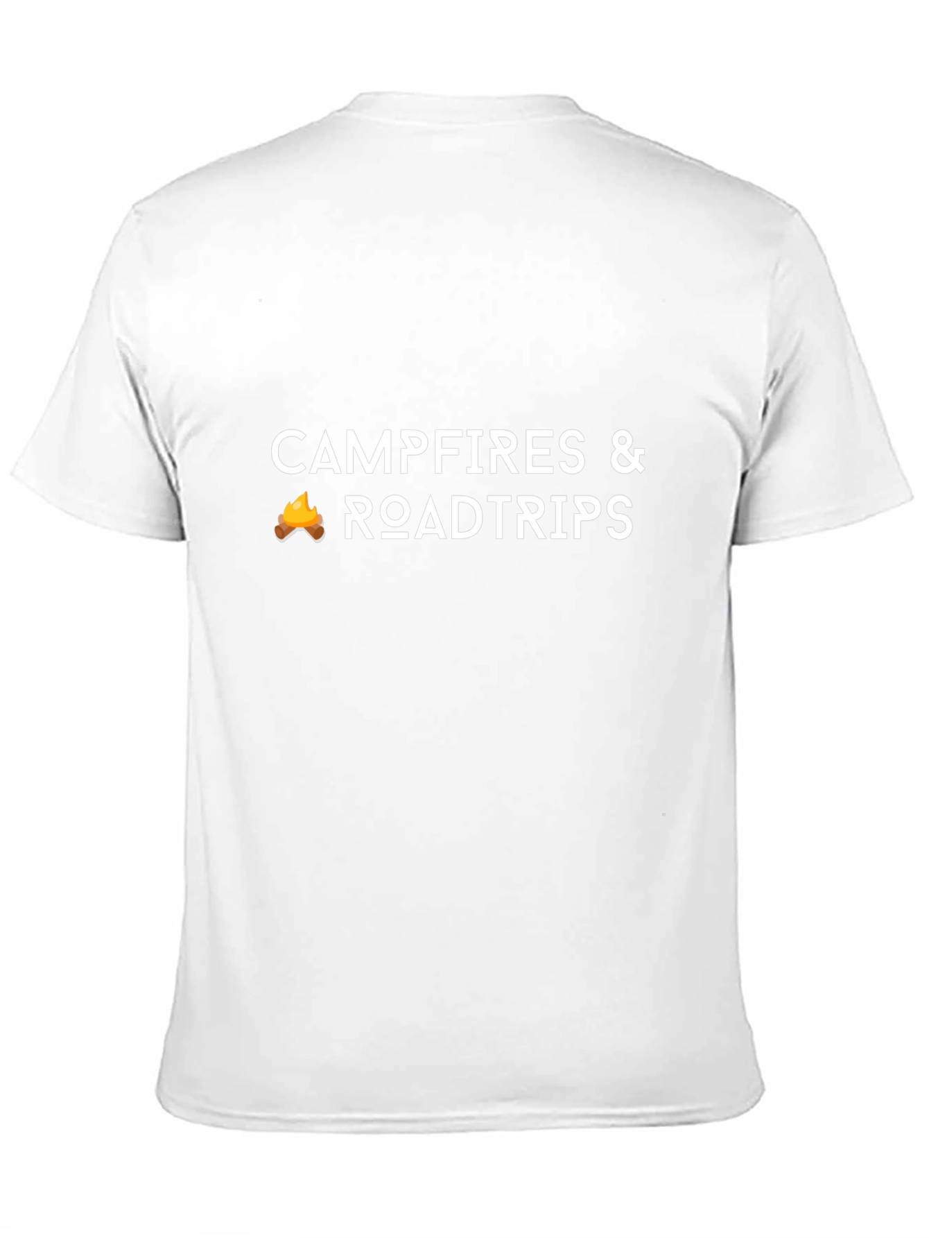 Campfires & Roadtrips Black T-Shirt