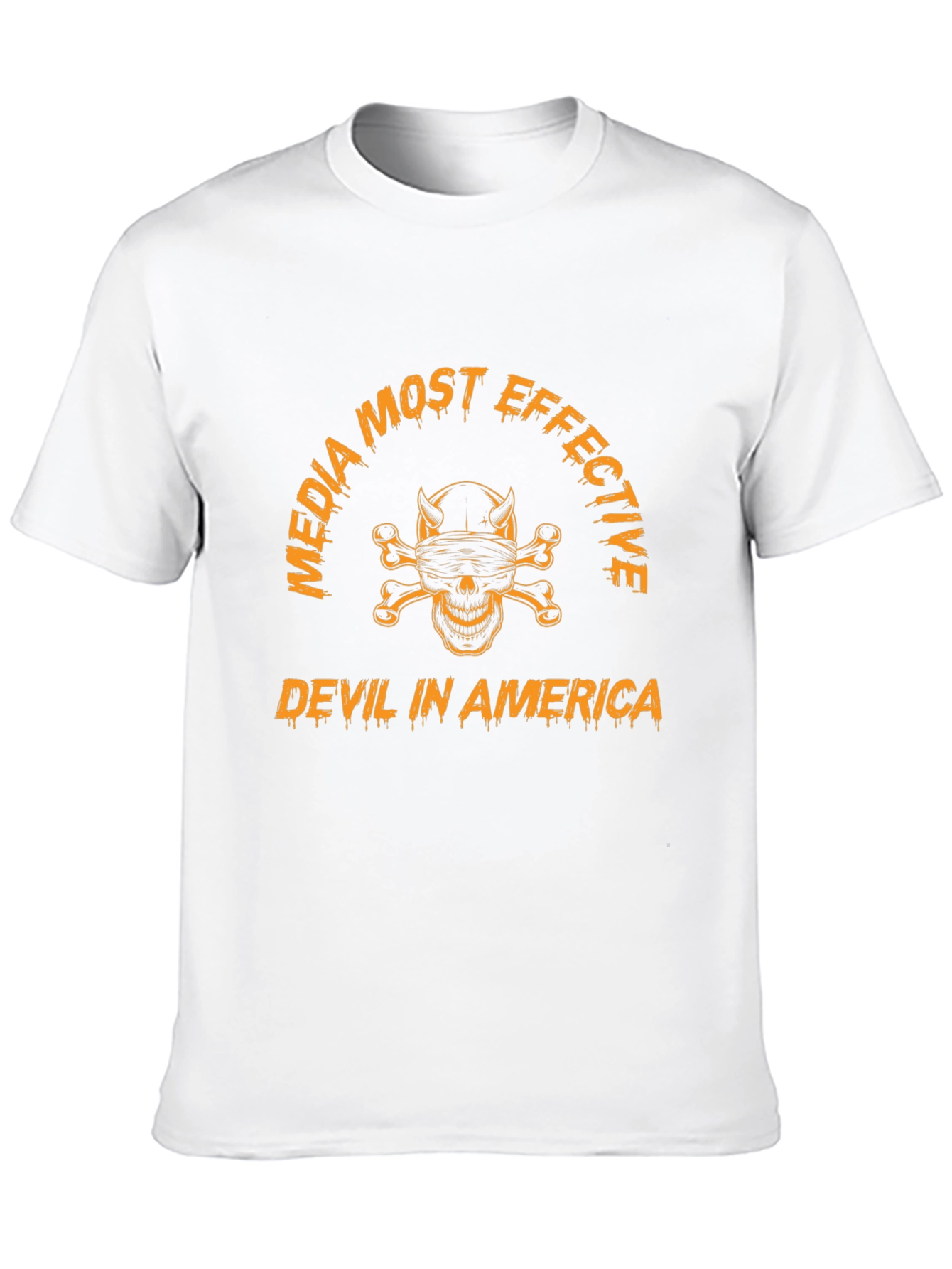 Media Most Effective Devil In America Black T-Shirt