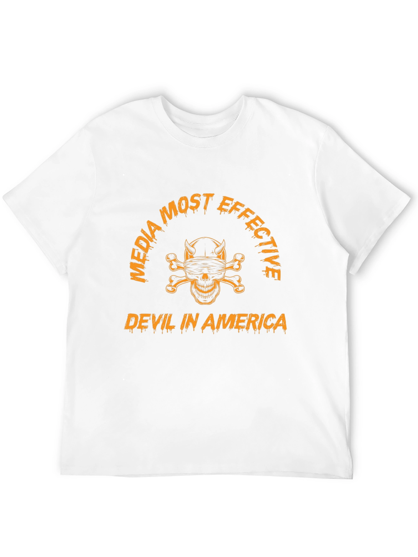 Media Most Effective Devil In America Black T-Shirt