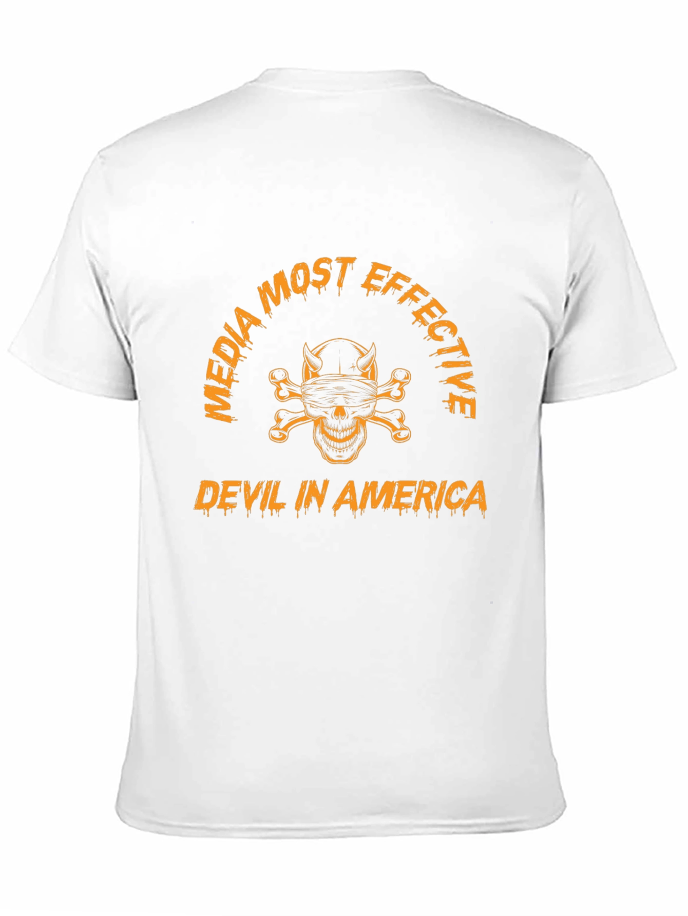 Media Most Effective Devil In America Black T-Shirt