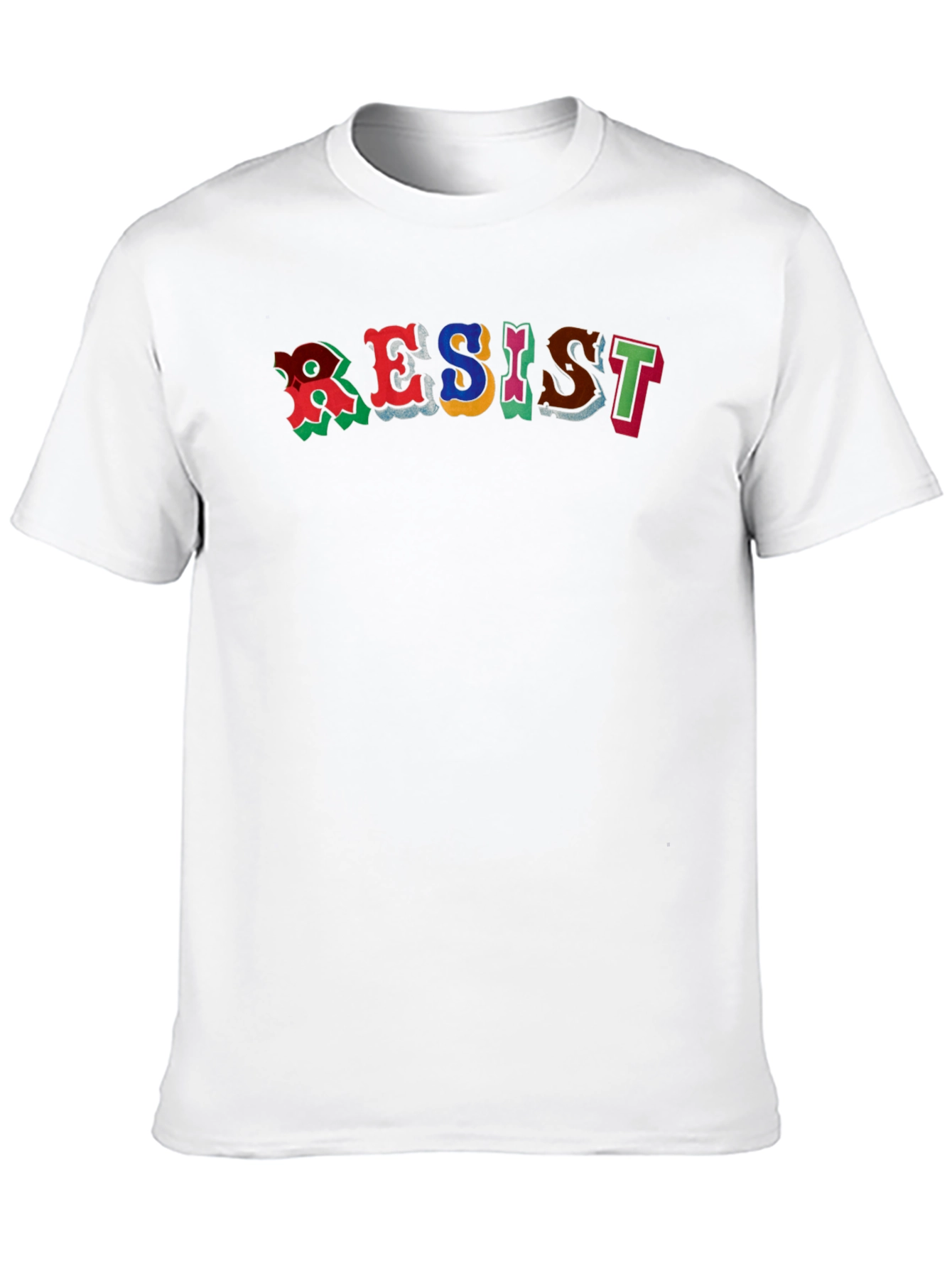 Resist Graphic Tee - Bold Statement T-Shirt
