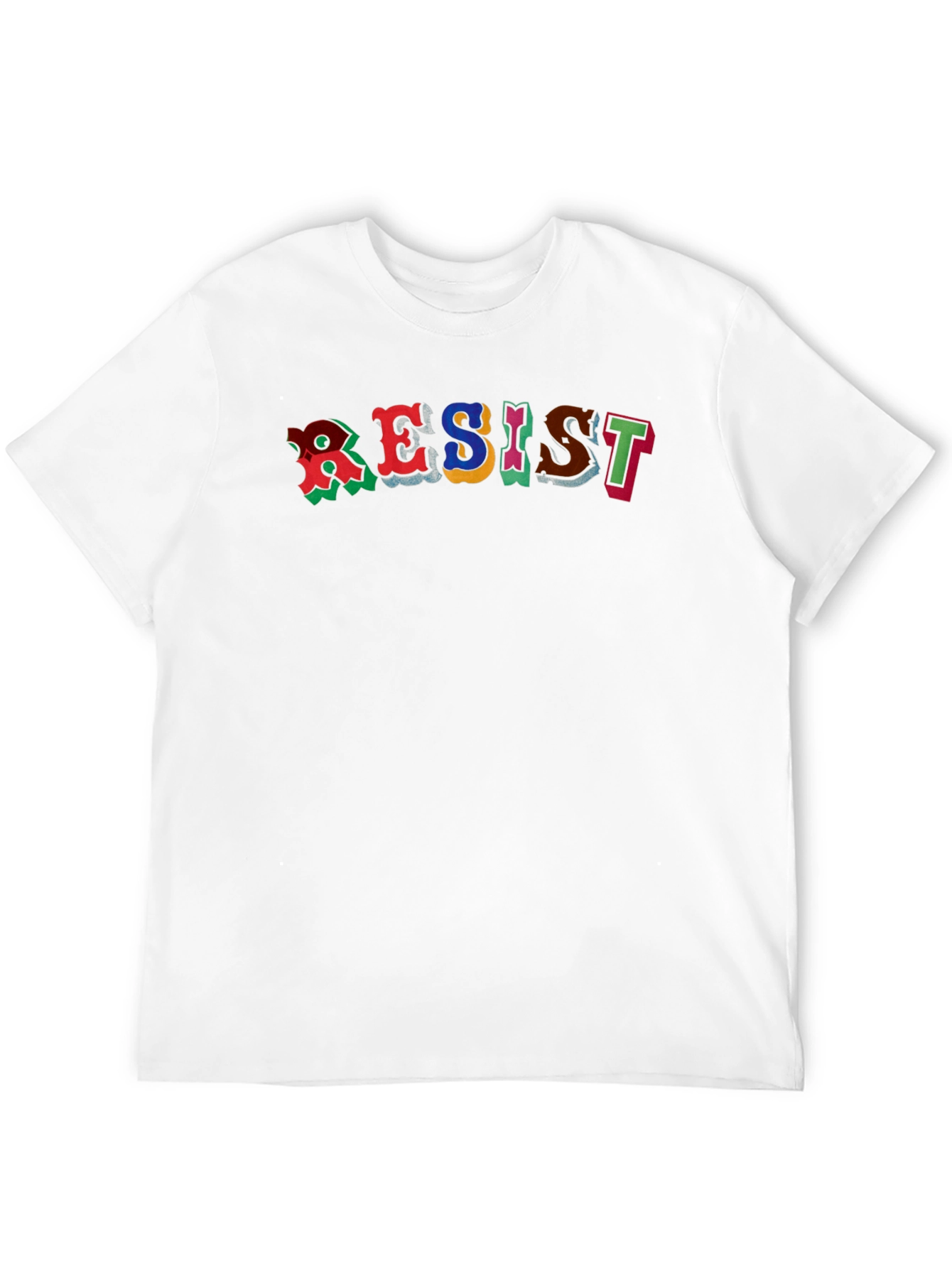 Resist Graphic Tee - Bold Statement T-Shirt