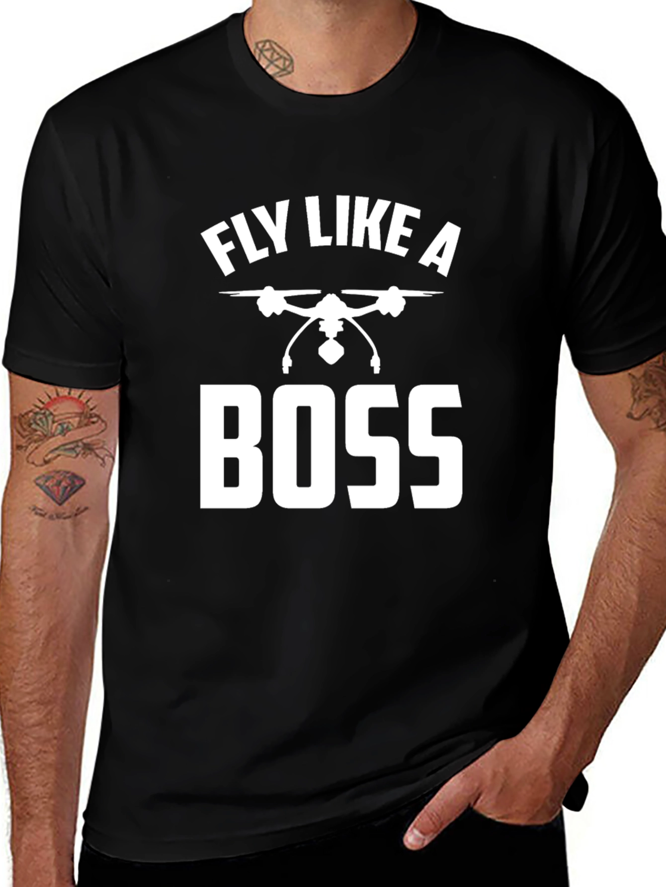 Fly Like a Boss Drone T-Shirt