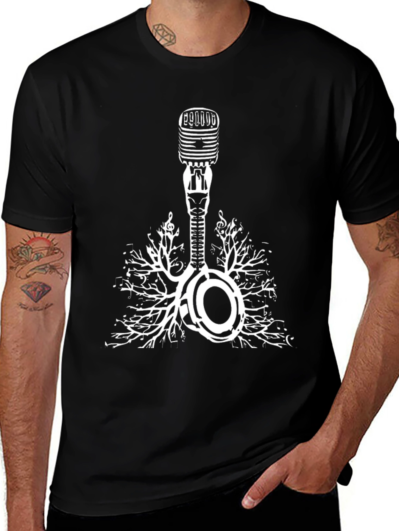 Music & Lung T-Shirt