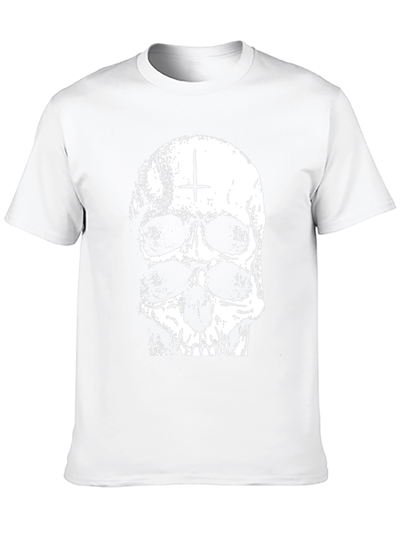 Skull & Cross T-Shirt - Black Graphic Tee