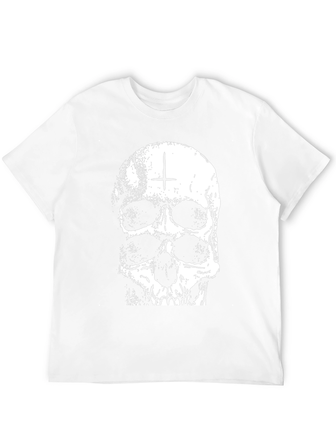 Skull & Cross T-Shirt - Black Graphic Tee