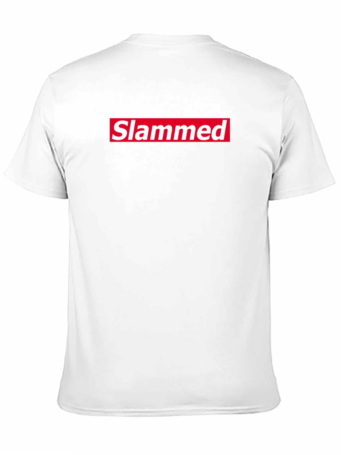 Slammed Tee - Red Box Logo Style