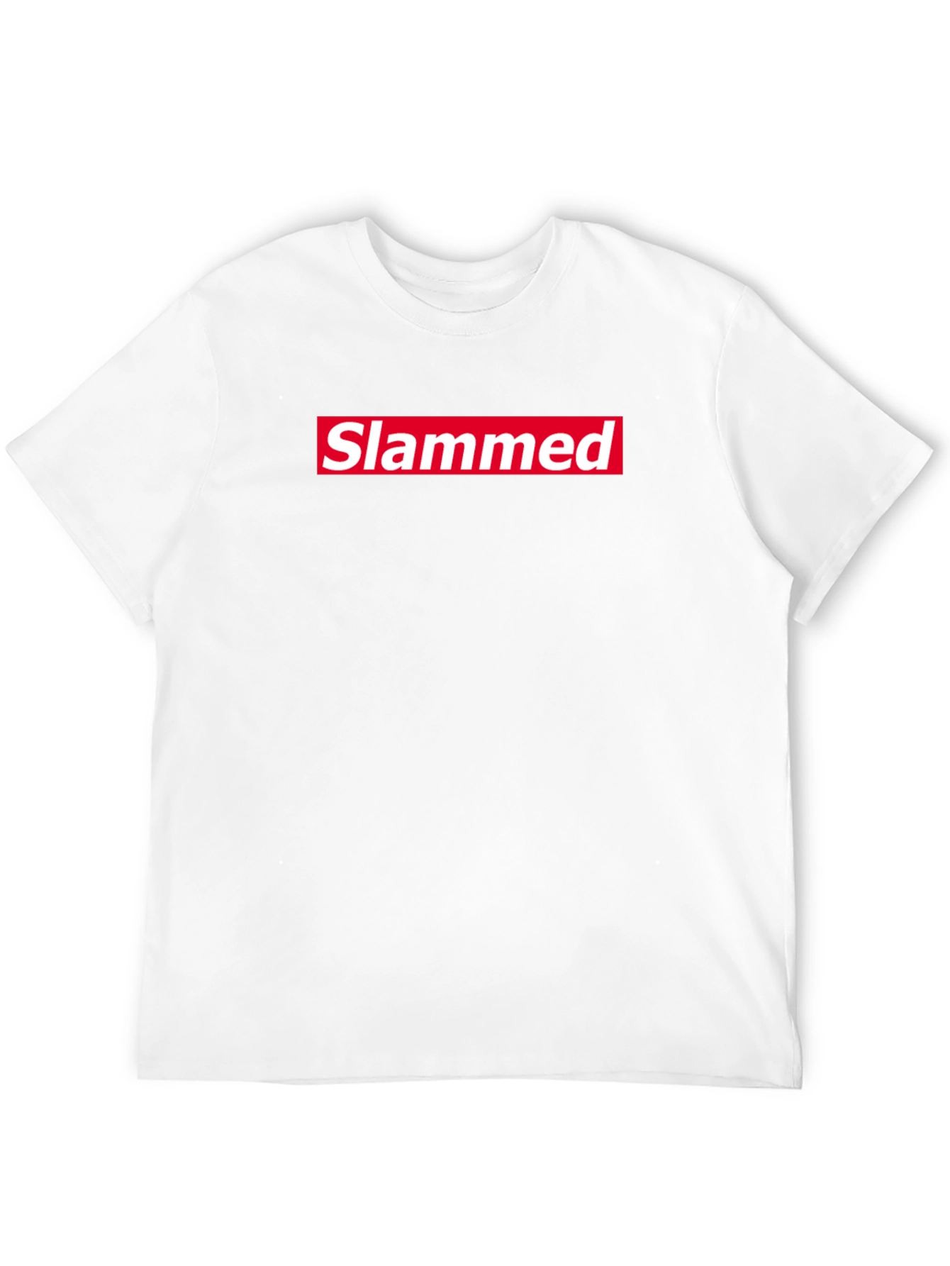 Slammed Tee - Red Box Logo Style