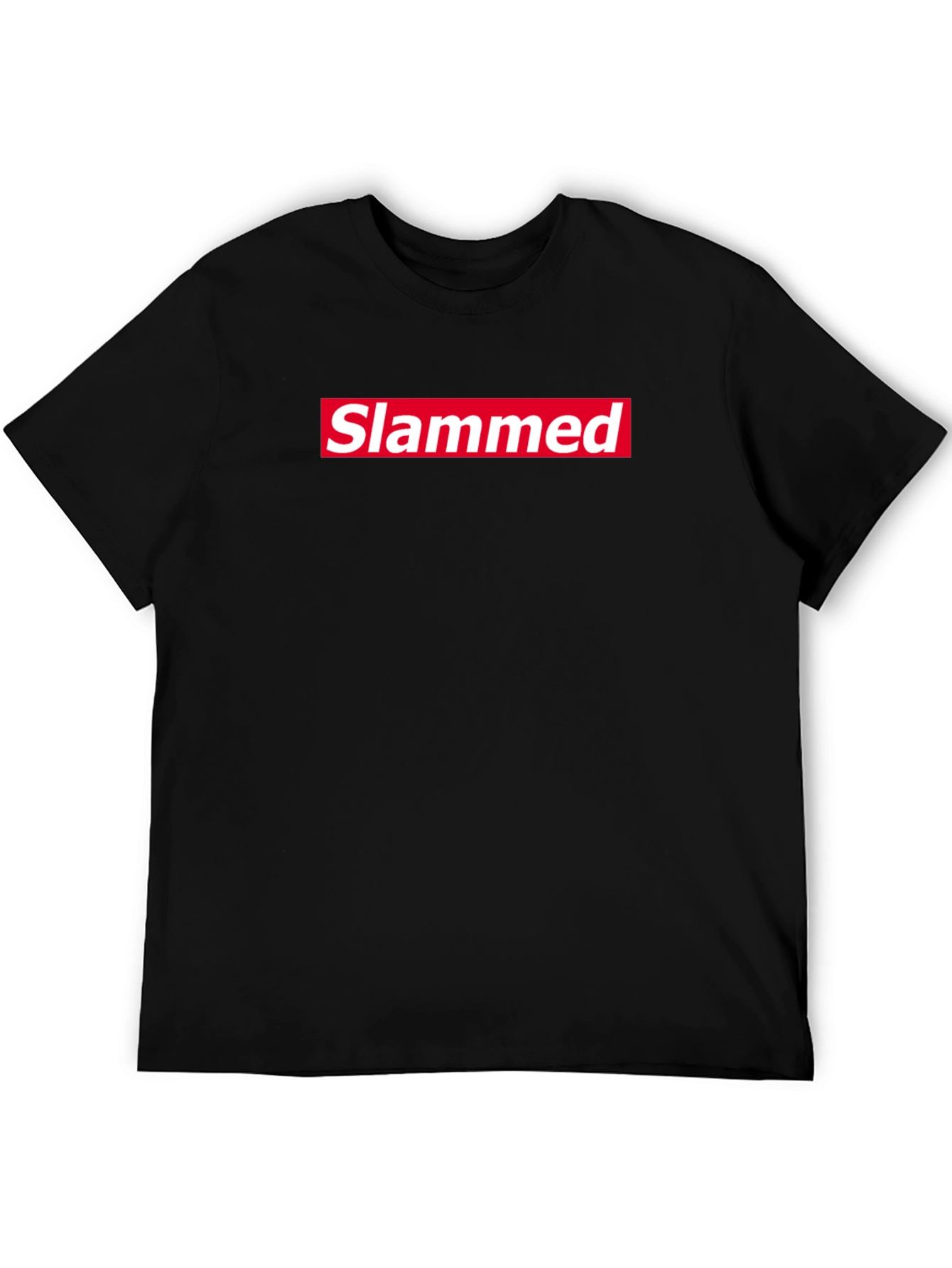 Slammed Tee - Red Box Logo Style